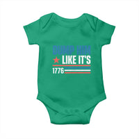 Funny Dump Him Like It's 1776 Baby Onesie Star And Stripes - Wonder Print Shop