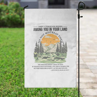 When A Foreigner Resides Among You In Your Land Do Not Mistreat Them Garden Flag Bible Verse - Wonder Print Shop