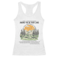 When A Foreigner Resides Among You In Your Land Do Not Mistreat Them Racerback Tank Top Bible Verse - Wonder Print Shop
