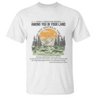 When A Foreigner Resides Among You In Your Land Do Not Mistreat Them T Shirt Bible Verse - Wonder Print Shop
