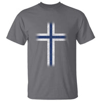 Norway Flag Distressed Nordic Symbol Norwegian Fans T Shirt