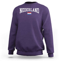 Nederland Sports Throwback Design Sweatshirt Vintage Dutch Holland Flag Soccer Jersey Style
