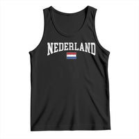 Nederland Sports Throwback Design Tank Top Vintage Dutch Holland Flag Soccer Jersey Style
