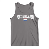 Nederland Sports Throwback Design Tank Top Vintage Dutch Holland Flag Soccer Jersey Style