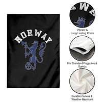 Norway Norwegian Lion Athletic Sports Jersey Style Garden Flag