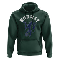 Norway Norwegian Lion Athletic Sports Jersey Style Hoodie