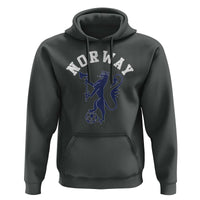 Norway Norwegian Lion Athletic Sports Jersey Style Hoodie