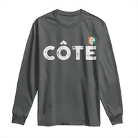 Côte D Ivoire Long Sleeve Shirt Ivory Coast Crest Football Family Matching