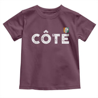 Côte D Ivoire Toddler T Shirt Ivory Coast Crest Football Family Matching