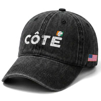 Côte D Ivoire Washed Cotton Baseball Cap Ivory Coast Crest Football Family Matching