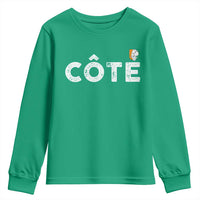 Côte D Ivoire Youth Sweatshirt Ivory Coast Crest Football Family Matching