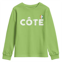 Côte D Ivoire Youth Sweatshirt Ivory Coast Crest Football Family Matching