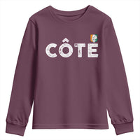 Côte D Ivoire Youth Sweatshirt Ivory Coast Crest Football Family Matching