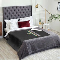 Côte D'ivoire Elephant Sporty Ivory Coast Flag Throw Blanket