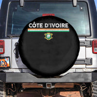 Côte D'ivoire Elephant Sporty Ivory Coast Flag Spare Tire Cover