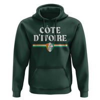 Côte D Ivoire Hoodie Flag of Ivory Coast Elephant Crest Football