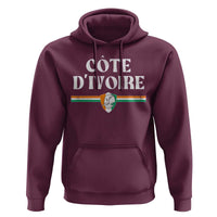 Côte D Ivoire Hoodie Flag of Ivory Coast Elephant Crest Football
