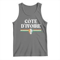 Côte D Ivoire Tank Top Flag of Ivory Coast Elephant Crest Football