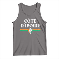 Côte D Ivoire Tank Top Flag of Ivory Coast Elephant Crest Football