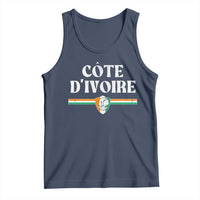 Côte D Ivoire Tank Top Flag of Ivory Coast Elephant Crest Football