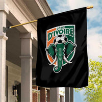 Côte D'ivoire Classic Ivory Coast Elephant Football Garden Flag Ivorians Pride