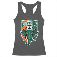 Côte D'ivoire Classic Ivory Coast Elephant Football Racerback Tank Top Ivorians Pride