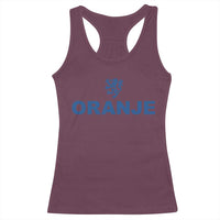 Oranje Holland Emblem Lion Nederland Dutch Heritage Racerback Tank Top