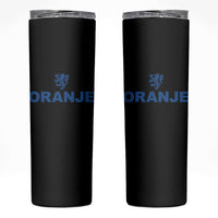 Oranje Holland Emblem Lion Nederland Dutch Heritage Skinny Tumbler
