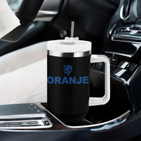 Oranje Holland Emblem Lion Nederland Dutch Heritage Tumbler With Handle