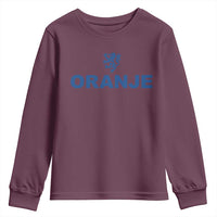 Oranje Holland Emblem Lion Nederland Dutch Heritage Youth Sweatshirt