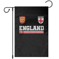 England Three Lions Symbol Red Cross Athletic Jersey Style Garden Flag