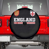 England Three Lions Symbol Red Cross Athletic Jersey Style Spare Tire Cover