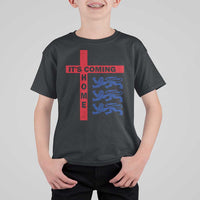 It Is Coming Home England Football T Shirt For Kid St George Cross Three Lions