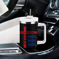 It Is Coming Home England Football Tumbler With Handle St George Cross Three Lions