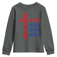 It Is Coming Home England Football Youth Sweatshirt St George Cross Three Lions