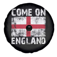 Come On England Spare Tire Cover Vintage St George Cross Flag Football Fan