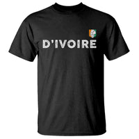 Côte D Ivoire T Shirt Ivory Coast Crest Football Elephant Family Matching