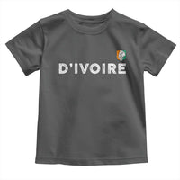 Côte D Ivoire Toddler T Shirt Ivory Coast Crest Football Elephant Family Matching