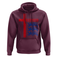 England Football St George Cross Three Lions Emblem Hoodie