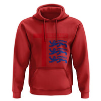England Football St George Cross Three Lions Emblem Hoodie