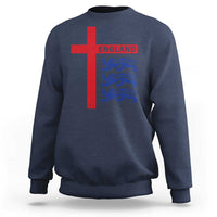 England Football St George Cross Three Lions Emblem Sweatshirt
