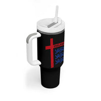 England Football St George Cross Three Lions Emblem Tumbler With Handle