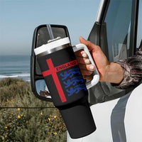 England Football St George Cross Three Lions Emblem Tumbler With Handle