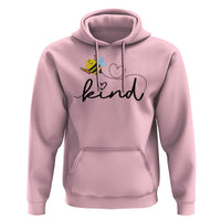 Positive Quote Bee Hoodie Be Kind Pencil Back To School Bumblebee - Wonder Print Shop
