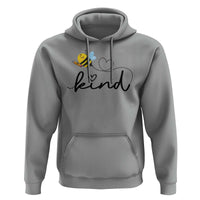 Positive Quote Bee Hoodie Be Kind Pencil Back To School Bumblebee - Wonder Print Shop
