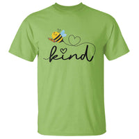 Positive Quote Bee T Shirt Be Kind Pencil Back To School Bumblebee - Wonder Print Shop