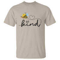 Positive Quote Bee T Shirt Be Kind Pencil Back To School Bumblebee - Wonder Print Shop