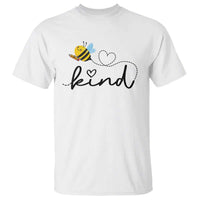 Positive Quote Bee T Shirt Be Kind Pencil Back To School Bumblebee - Wonder Print Shop