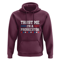 Trust Me I'm A Prosecutor Hoodie Harris 2024 Election Star American Flag - Wonder Print Shop