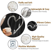 Fishing And Hunting Vintage Hook Antler Heart Throw Blanket - Wonder Print Shop